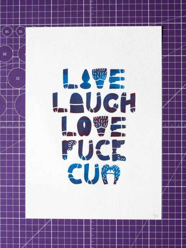 Live laugh love fuck cum